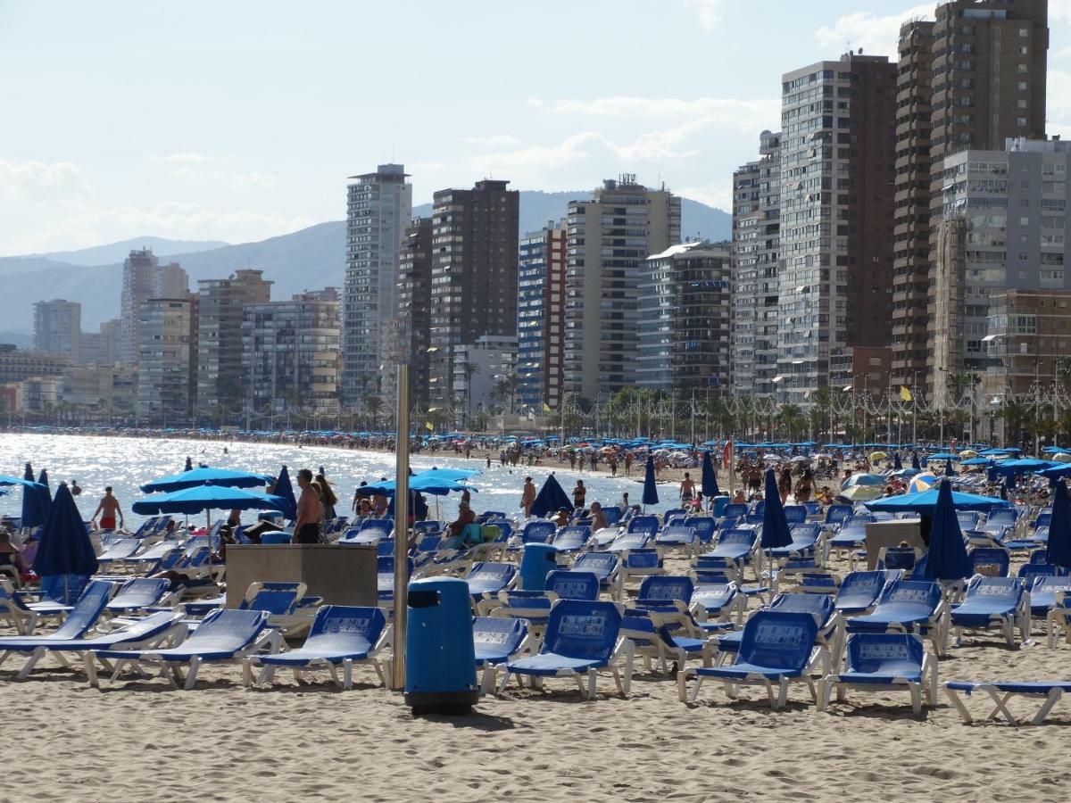 Apartment 2 Bedrooms, 250M Levante Beach Benidorm Exterior foto